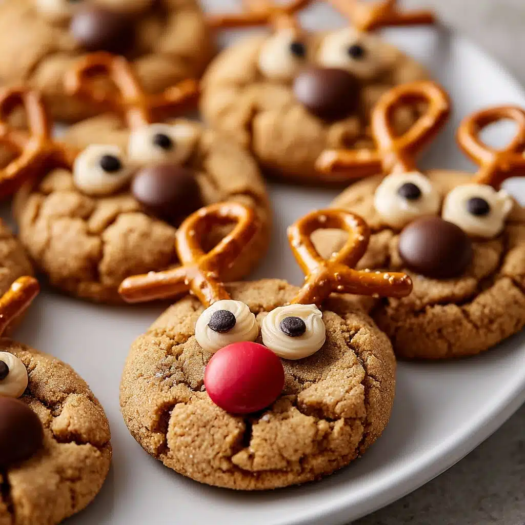 Rudolph Peanut Butter Cookie Recipe - Recipe Image