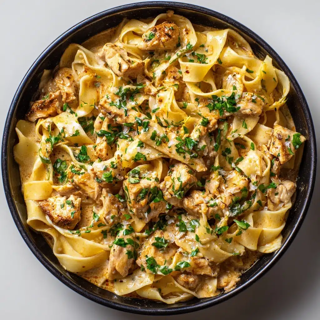 One-Pot Honey Garlic Chicken and Noodles Recipe - Recipe Image