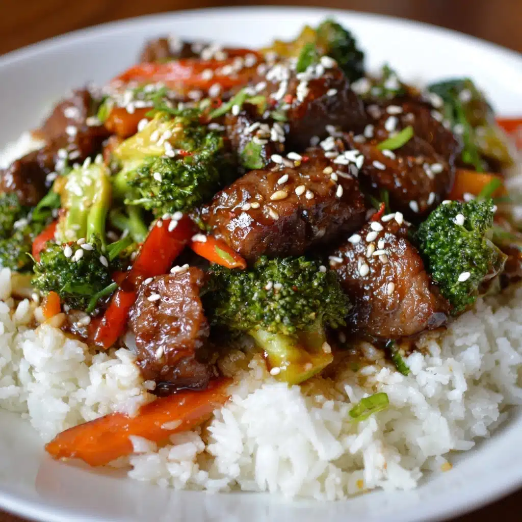 Ground Turkey Teriyaki Stir Fry Recipe - Recipe Image