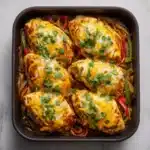 Cheesy Baked Fajita Chicken Recipe