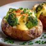 Broccoli Cheese Baked Potatoes Recipe