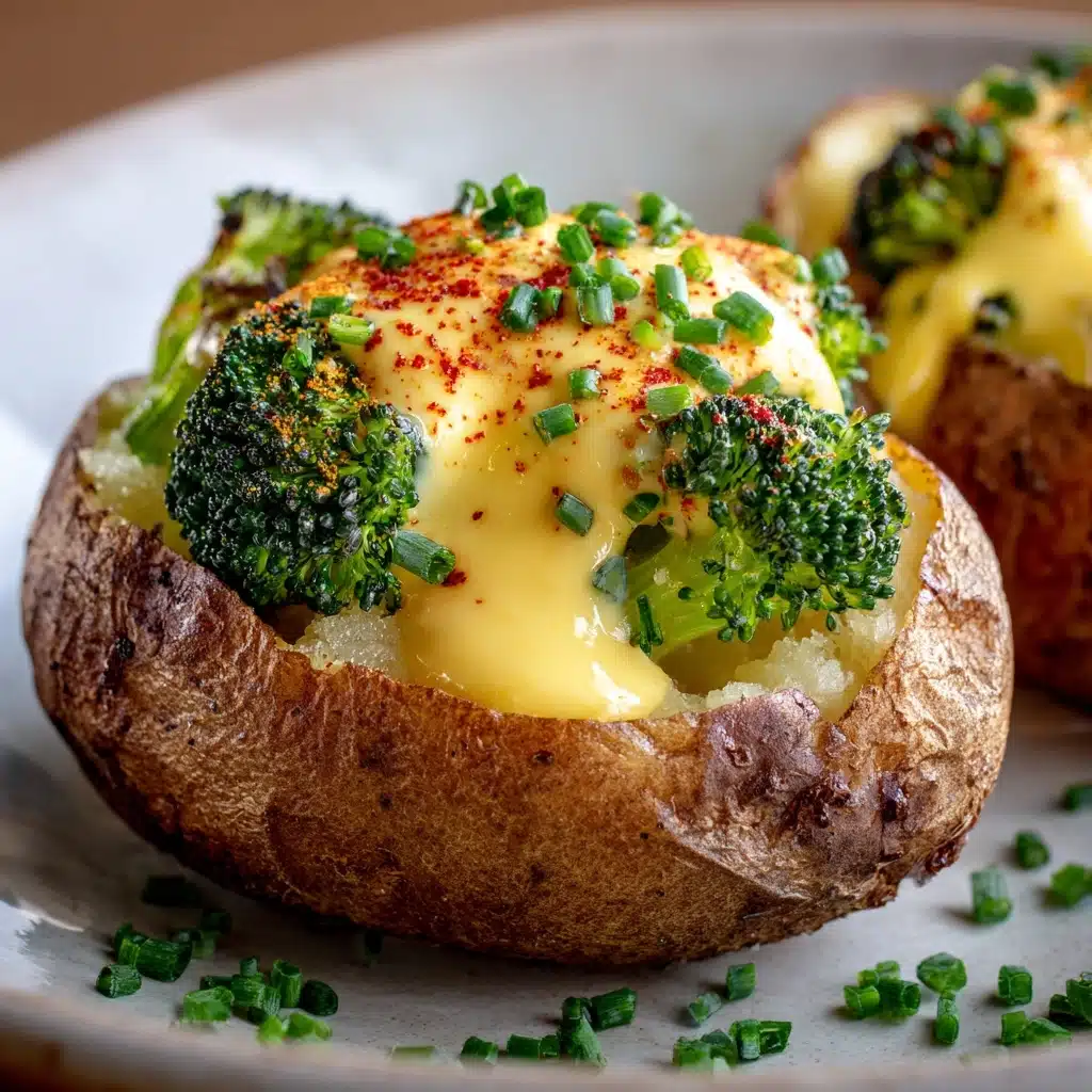 Broccoli Cheese Baked Potatoes Recipe