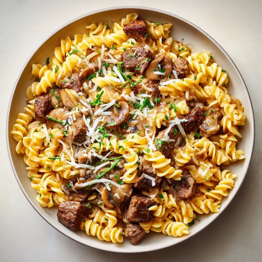 French Onion Beef and Noodles Recipe - Recipe Image
