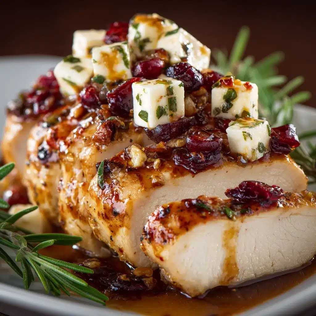Cranberry and Brie Stuffed Chicken Recipe - Recipe Image