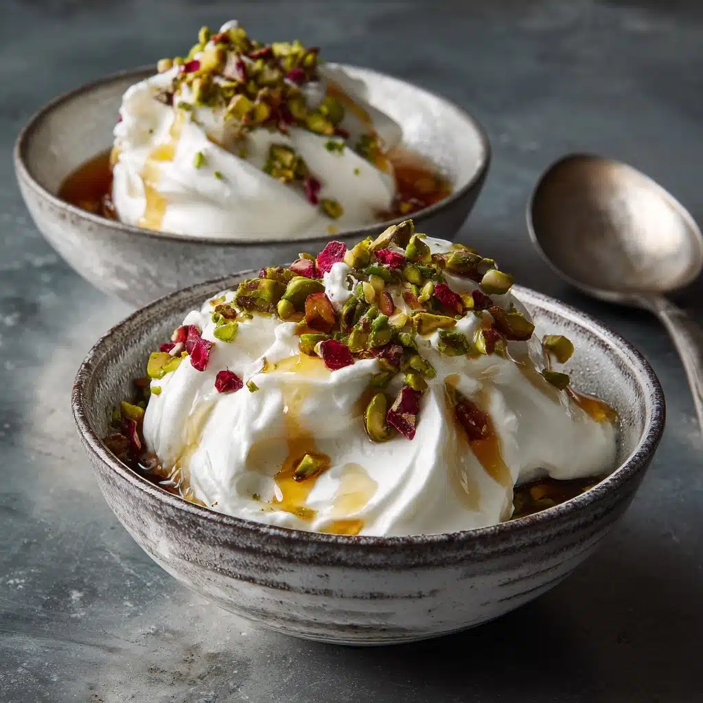 Greek Yogurt with Honey and Pistachios Recipe - Recipe Image
