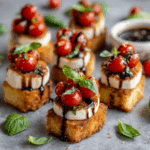Caprese Salad Bites with Balsamic Reduction Recipe