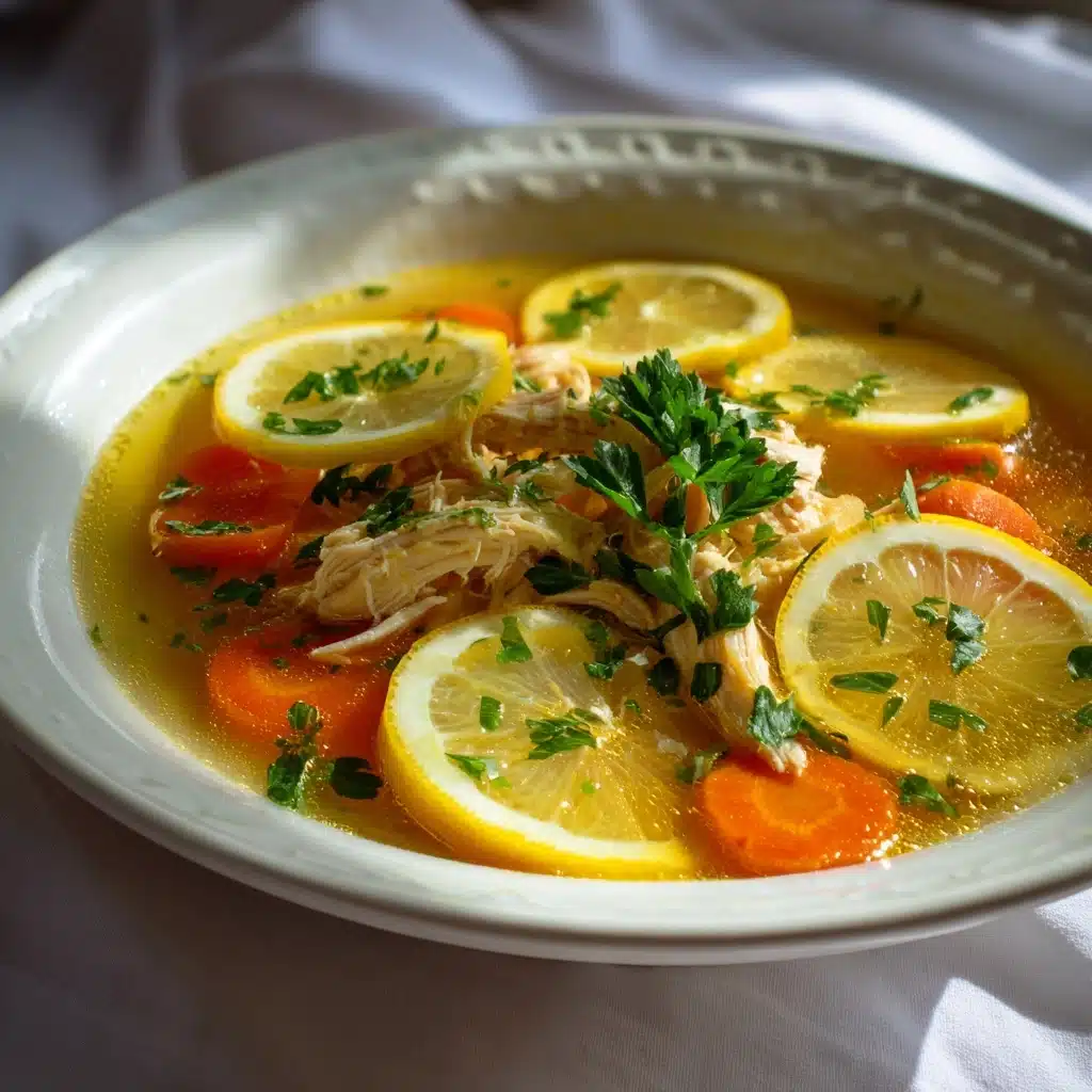Lemon Chicken Soup Recipe - Recipe Image