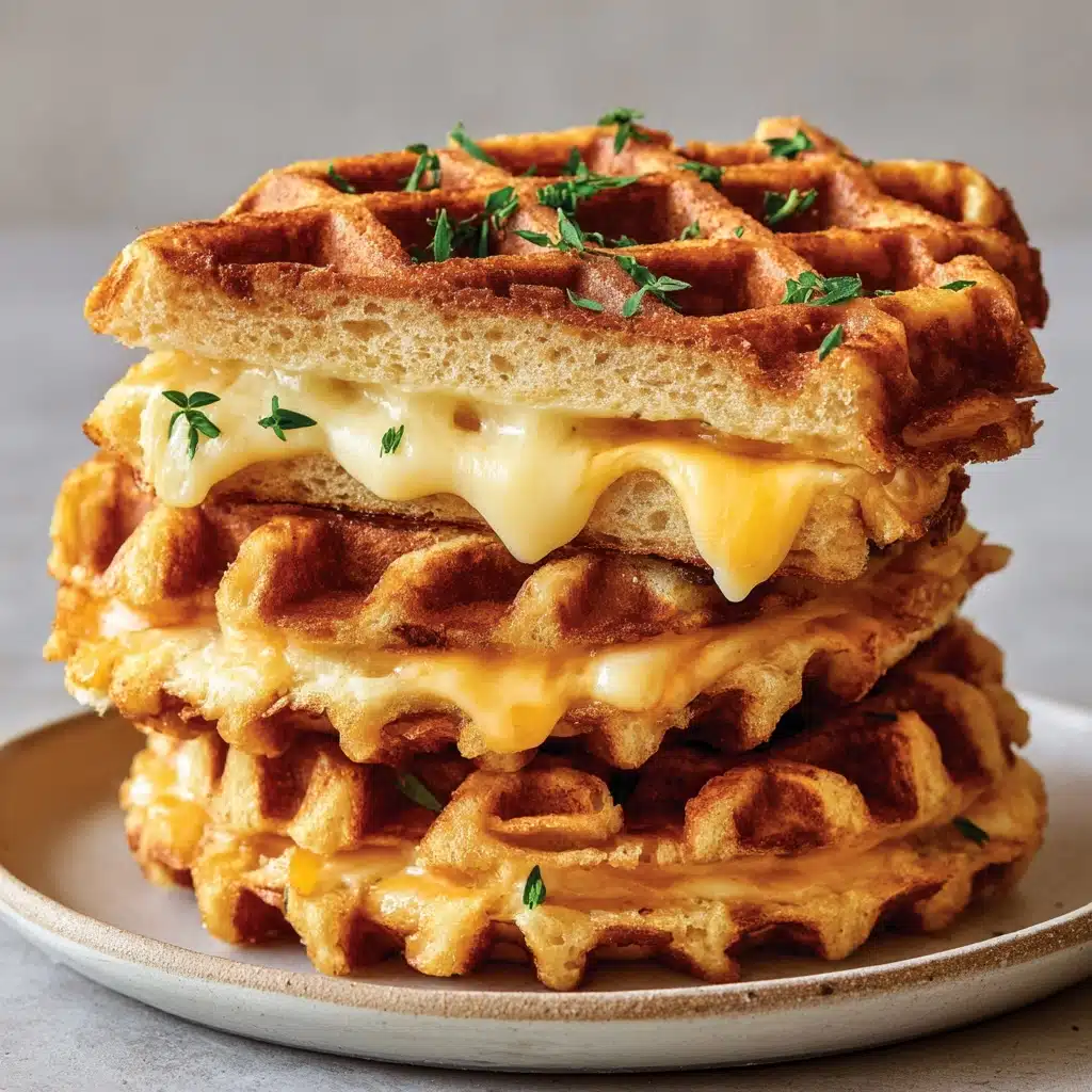 Low Carb Grilled Cheese Chaffle Recipe - Recipe Image