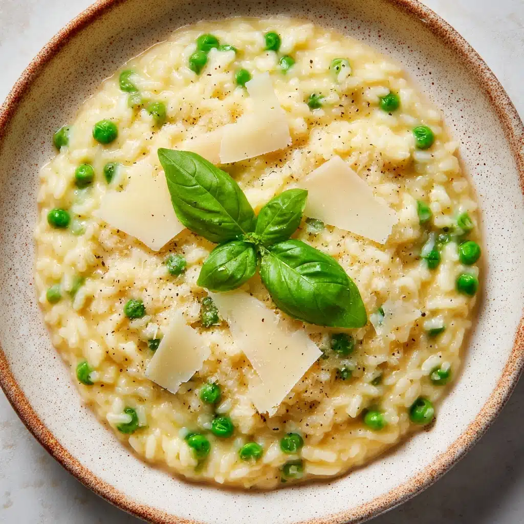 Fresh Pea Risotto Recipe - Recipe Image