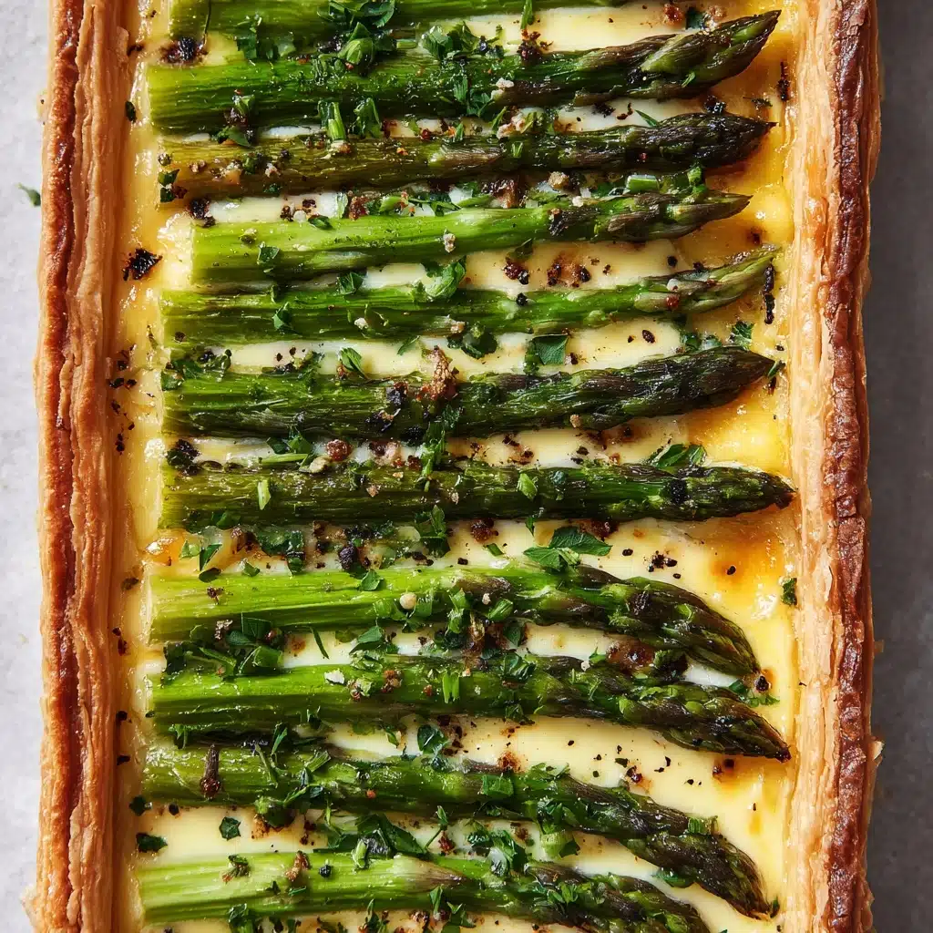 Asparagus and Goat Cheese Tart Recipe