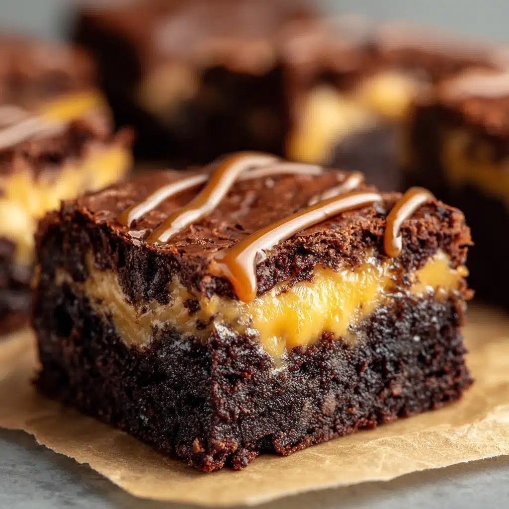 Caramel Swirl Brownies Recipe - Recipe Image