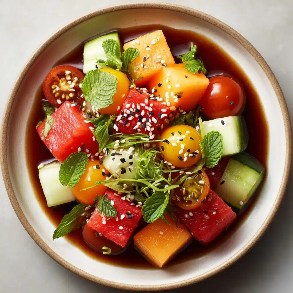 Peach Watermelon Salad: The Ultimate Summer Recipe - Recipe Image