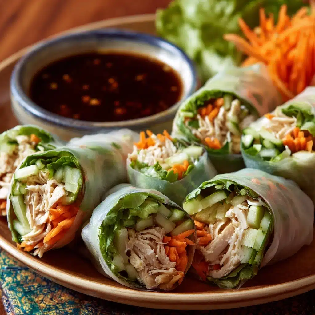Chicken Spring Rolls Recipe - Recipe Image
