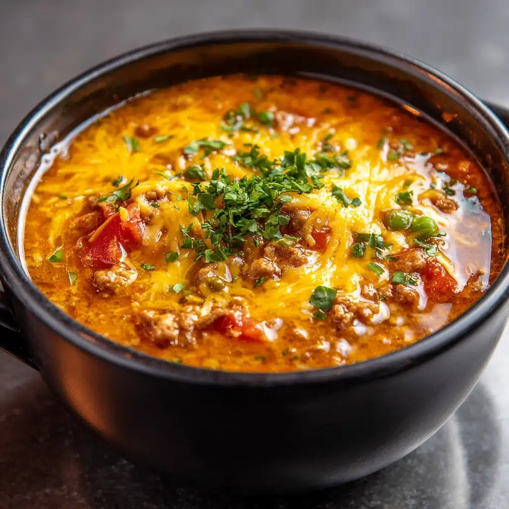 Homemade Delicious Old Fashioned Sausage and Lentil Soup Recipe - Recipe Image