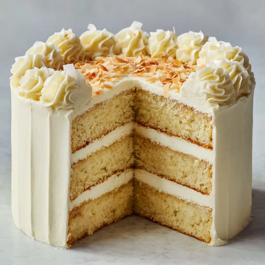 White German Chocolate Cake Recipe - Recipe Image