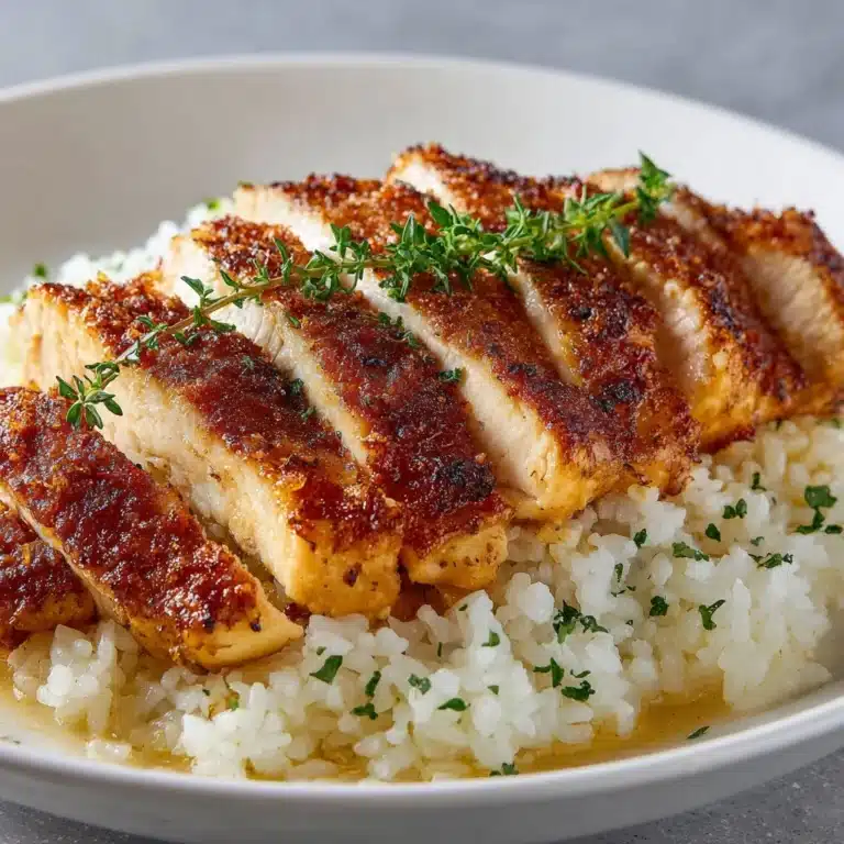 Oven Baked Chicken and Rice Recipe