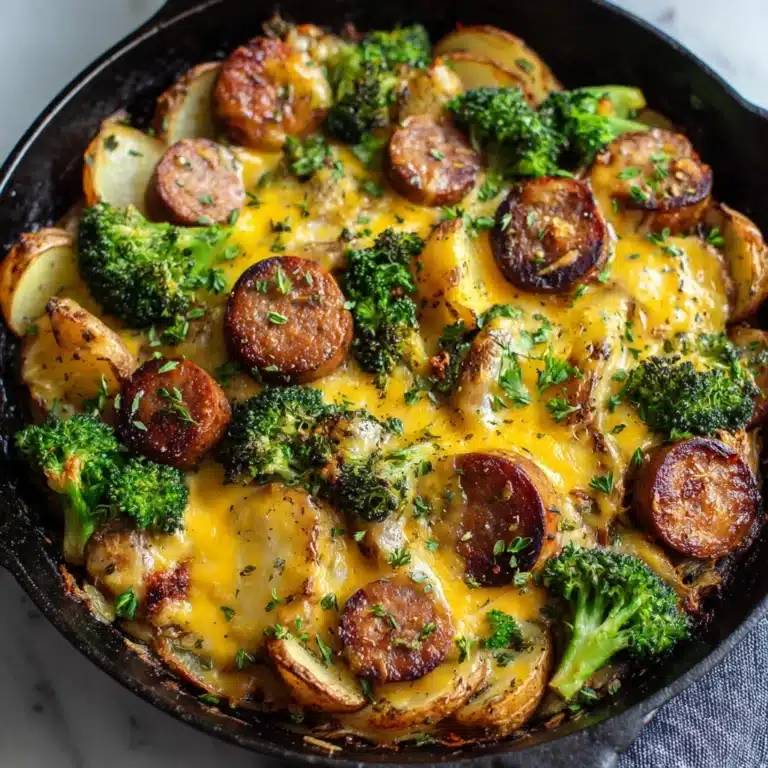 Sausage Potato Broccoli Skillet Recipe