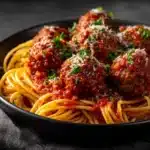 ole Wheat Spaghetti and Turkey Meatballs Recipe