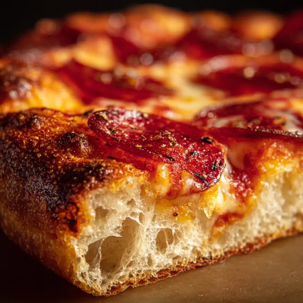 Stuffed Crust Pepperoni Pizza Recipe