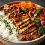 Healthy Chicken & Veggie Stir-Fry with Rice Recipe