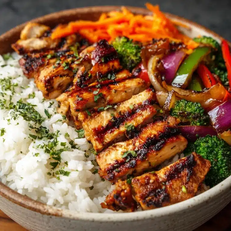 Healthy Chicken & Veggie Stir-Fry with Rice Recipe
