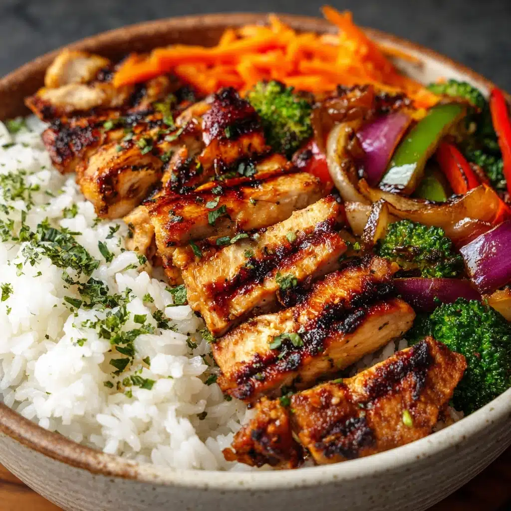 Healthy Chicken & Veggie Stir-Fry with Rice Recipe - Recipe Image