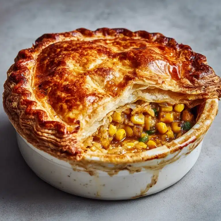 Mushroom and Lentil Pot Pie Recipe