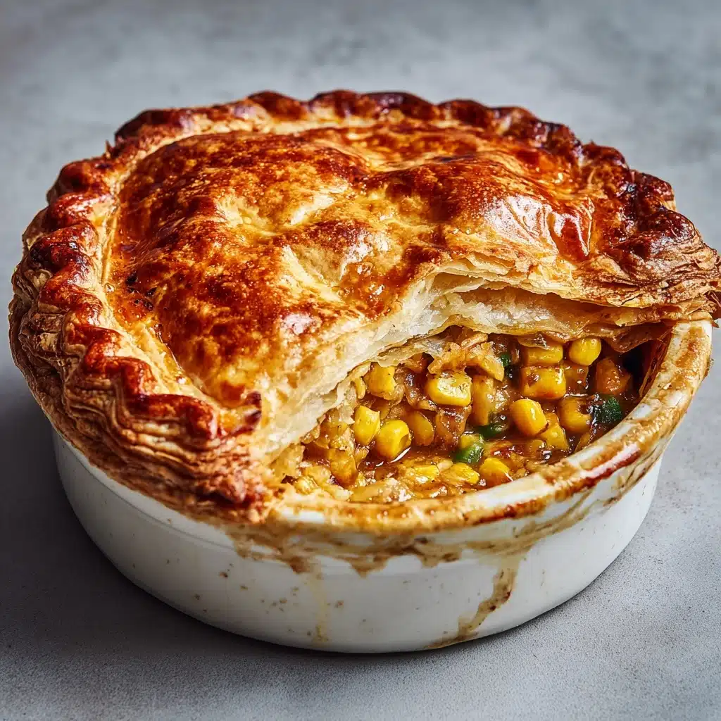 Mushroom and Lentil Pot Pie Recipe - Recipe Image