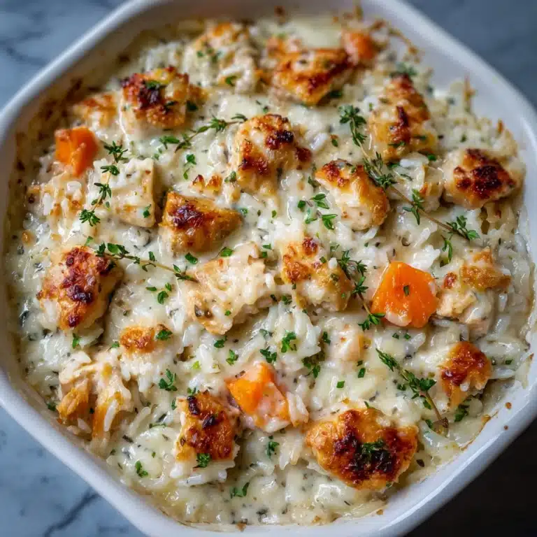 Creamy Chicken and Rice Casserole Recipe