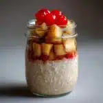 Pineapple Upside Down Overnight Oats Recipe