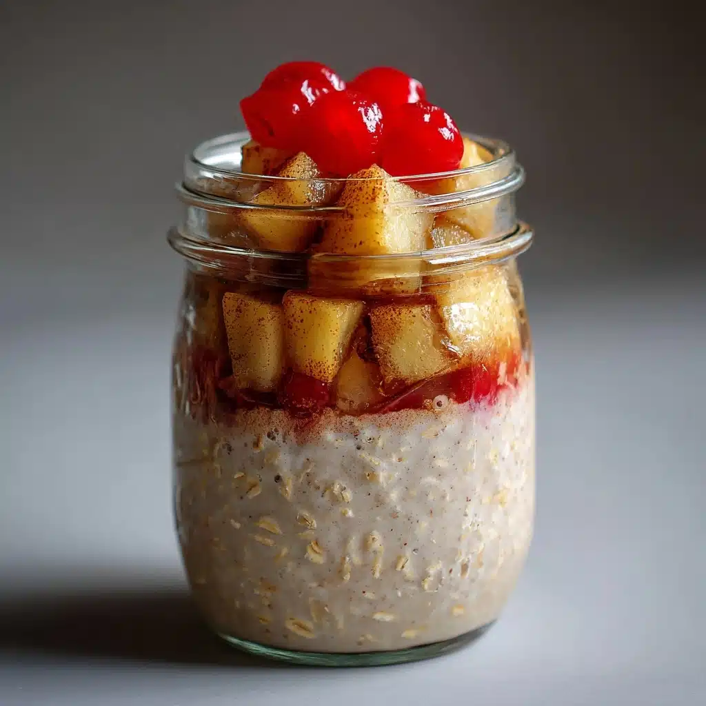 Pineapple Upside Down Overnight Oats Recipe - Recipe Image