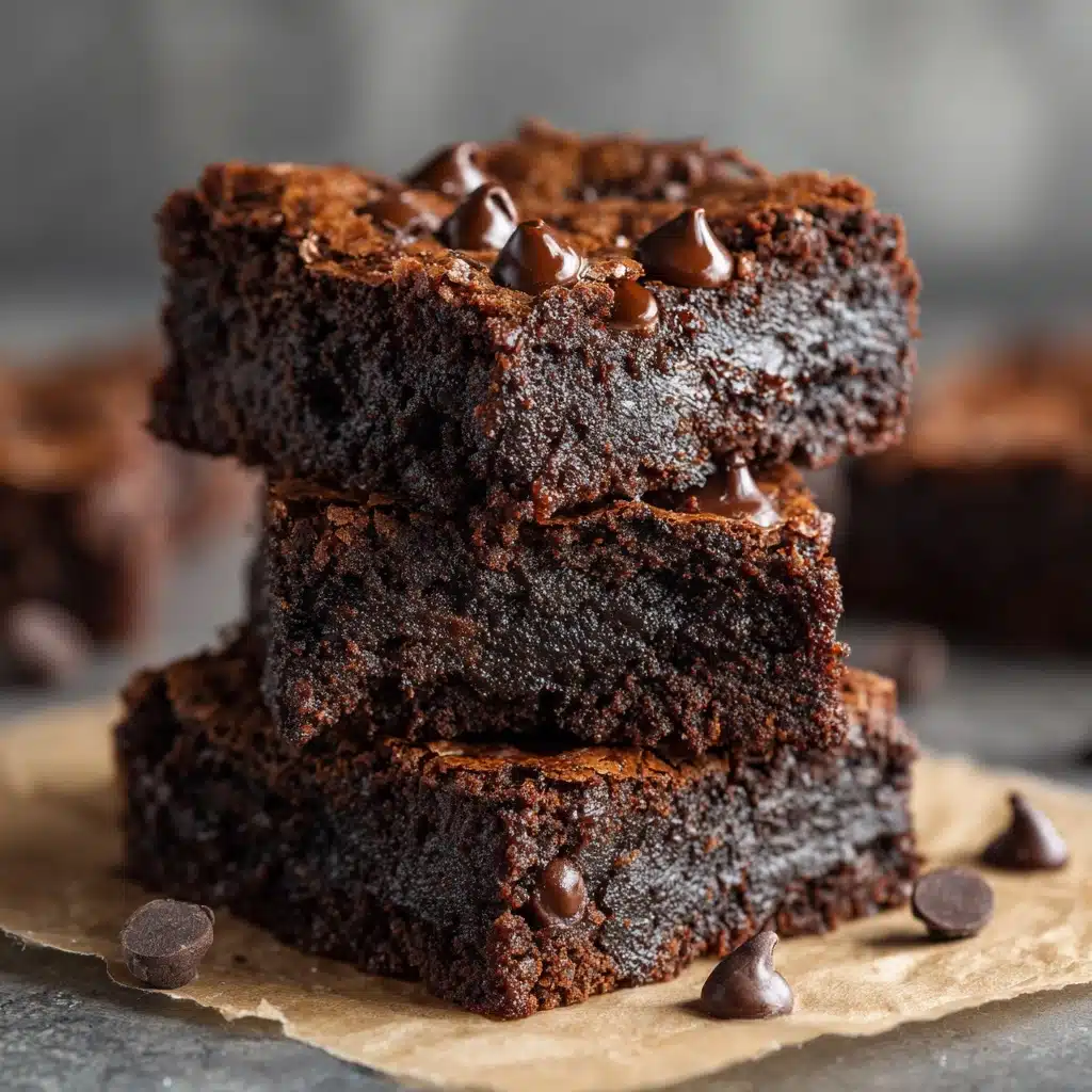 Vegan Zucchini Brownies Without Added Sugar Recipe