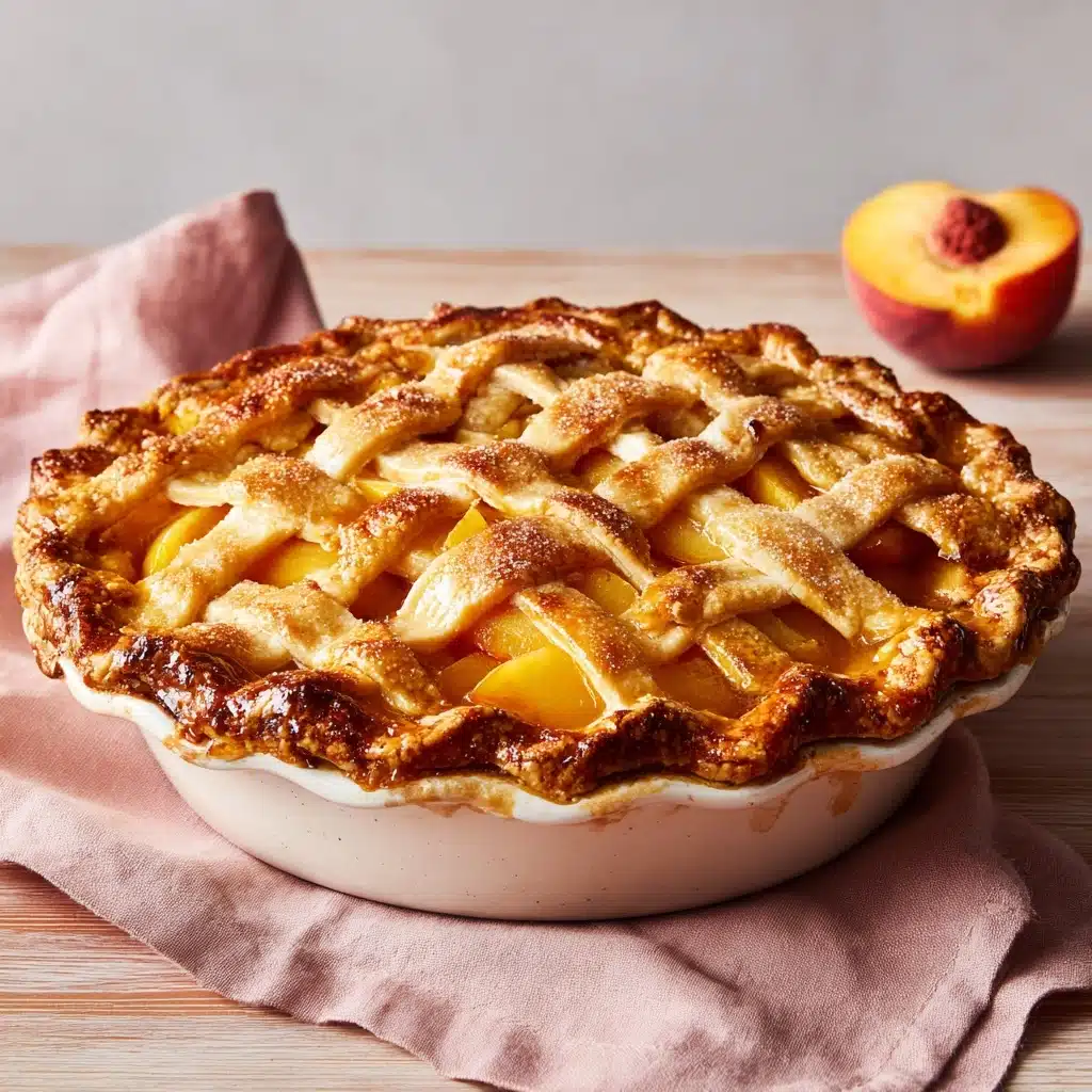 Better Than Grandma’s Peach Pie Recipe - Recipe Image