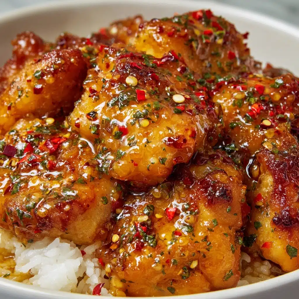 Honey Garlic Chicken Recipe - Recipe Image