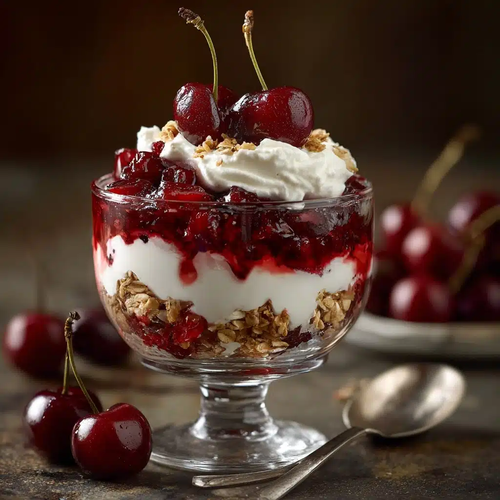 Fresh Cherry Crisp Recipe - Recipe Image