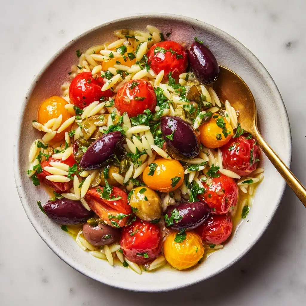 Orzo Pasta Salad Recipe - Recipe Image