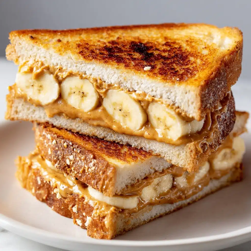 Grilled Peanut Butter Banana Sandwich Recipe - Recipe Image