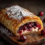 Creamy Cherry Strudel Recipe