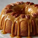 Pecan Praline Buttermilk Pound Cake Recipe
