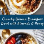 Quinoa Breakfast Bowl with Almonds and Honey Recipe