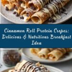Cinnamon Roll Protein Crepes Recipe