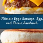 Eggo Sausage, Egg and Cheese Sandwich Recipe