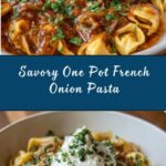 One Pot French Onion Pasta Recipe
