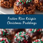 Rice Krispie Christmas Puddings Recipe