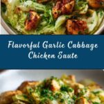 Irresistibly Sautéed Garlic Cabbage with Tender Chicken Recipe