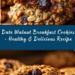 Date Walnut Breakfast Cookies Recipe