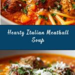 Chunky Italian Meatball Soup Recipe
