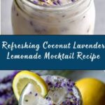Coconut Lavender Lemonade Mocktail Recipe