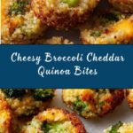 Broccoli Cheddar Quinoa Bites Recipe