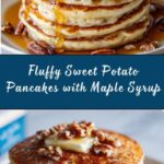 Sweet Potato Pancakes with Maple Syrup Recipe